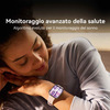 Miniatura prodotto WATCH FIT 4, cassa in alluminio e cinturino bianco. Fino a 10 giorni di autonomia e compatibile con iOS e Android.