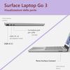 Miniatura prodotto Surface Laptop Go 3 (12,45" Intel Core i5, 8 GB RAM, 256 GB SSD - Platino, Windows 11)