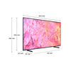 Miniatura prodotto Samsung TV QE43Q60CAUXZT QLED 4K, Smart TV 43" Processore Quantum 4K Lite, OTS Lite, Black 2023