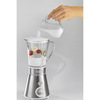 Miniatura prodotto 561 Blendy Metal - Frullatore con lame in Acciaio Inox - Tazza in vetro 800 ml - 2 velocità + Pulse - 300 Watt - Argento