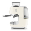 Miniatura prodotto Smeg Macchina da Caffè Espresso Manuale con macinacaffè integrato 50's Style – Panna LUCIDO – EGF03CREU