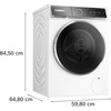 Miniatura prodotto WGB254A0IT Serie 8 Lavatrice a carica frontale 10 kg 1400 rpm Classe A