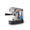 Miniatura prodotto 1381 Macchina da caffè con manometro, compatibile con caffè in polvere e cialde ESE, 1300 W, Capacità 1,1 L, 15 bar di pressione, Filtro ½ tazze, Dispositivo Cappuccino, Bianco