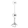 Miniatura prodotto Selfie Ring Pro - Universale Anello led con treppiede da 1.60m per riprese video e selfie