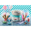Miniatura prodotto 2973 - Cotton Candy Party Time - Macchina per Zucchero Filato compatibile con zucchero semolato e caramelle dure - 500 Watt - Azzurro