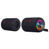 Miniatura prodotto XR JUMP ALTOPARLANTE 2×10W WIRELESS MICRO SD AUX-IN IPX5 TREVI XR 8A44 DOUBLE NERO