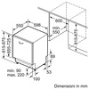 Miniatura prodotto SMV4ECX21E Serie 4 Lavastoviglie da incasso a scomparsa totale 60 cm Classe B