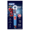 Miniatura prodotto Spazzolino Elettrico Ricaricabile Pro Kids con personaggi Marvel Spider-Man, 2 Testine, da 3 Anni In Su. 1 Spazzolino