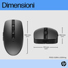 Miniatura prodotto Mouse silenzioso ricaricabile HP 710