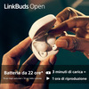 Miniatura prodotto Sony LinkBuds Open – Auricolari Bluetooth True Wireless aperti - Suono trasparente, comfort per tutto il giorno 4,8 g, alta qualità del suono, IPX4, connessione Multipoint, batteria da 22 ore, iOS e Android – Black