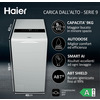 Miniatura prodotto HW90-BPD13386U-S LAVATRICE CARICA ALTO, AUTODOSE, Caricamento dall'alto, 9 kg, 62 cm, Classe A
