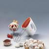 Miniatura prodotto 1541 Mixy Orange - Fruste elettriche - Doppio set fruste per montare e impastare - 5 velocità e Turbo - 250 Watt