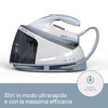 Miniatura prodotto Rapidvapor Ferro da Stiro Generatore di Vapore, Piastra Fluid Ceramic a Rapido Riscaldamento, Leggero, Sistema di Pulizia Calc Clean, Colpo Vapore 240 g, 2400 W, 5 Bar Pump