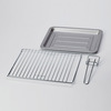 Miniatura prodotto 979 Forno Elettrico di Design 18 Litri - Ideale per pizza da 30 cm - Doppio vetro - 1380 Watt - Acciaio Inox - Linea Vintage - Celeste