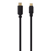 Miniatura prodotto Cavo USB B micro M/ USB type C M, 2.0, 0,75 metri, connettori dorati, nero