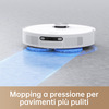 Miniatura prodotto L10 Prime VM Combo Robot Aspirapolvere con 2 Spazzole laterali aggiuntive(3 in totale), Sollevamento del Mocio da 7 mm, Mocio Autopulente, Navigazione LDS, Aspirazione 4000Pa, Mappatura 3D, WiFi/APP/Alexa