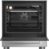 Miniatura prodotto Cucina a libera installazione inox, forno elettrico 6 funzioni, piano cottura induzione 4 zone, 60x60, Classe A