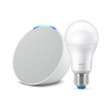 Miniatura prodotto Echo Pop (1. Gen.) |Bianco Ghiaccio Lampadina Wiz SmartLed