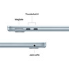 Miniatura prodotto MacBook Air 13'' M4 chip 10-core CPU 8-core GPU, 16GB, 256GB SSD - Celeste