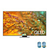 Miniatura prodotto Samsung TV QLED 4K 55” QE55Q80DATXZT Smart TV Wi-Fi Eclipse Silver 2024, Processore NQ4 AI GEN2, 4K AI Upscaling, Simple Chamfer Design, Dolby Atmos