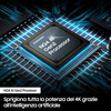 Miniatura prodotto Samsung TV QLED 4K 55” QE55Q80DATXZT Smart TV Wi-Fi Eclipse Silver 2024, Processore NQ4 AI GEN2, 4K AI Upscaling, Simple Chamfer Design, Dolby Atmos