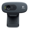 Miniatura prodotto Logitech C270 Webcam HD, HD 720p/30fps, Videochiamate HD Widescreen, Correzione Automatica ‎Luminosità, Microfono Riduzione del Rumore, Skype, FaceTime, Hangouts, ‎WebEx,PC/Mac/Tablet/Chromebook