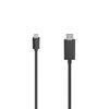 Miniatura prodotto Cavo USB Type C (ingresso)/HDMI (uscita), Ultra HD 4K, 1,5 metri, nero(Pack PC)