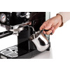 Miniatura prodotto 1381 Macchina da caffè con manometro, compatibile con caffè in polvere e cialde ESE, 1300 W, Capacità 1,1 L, 15 bar di pressione, Filtro ½ tazze, Dispositivo Cappuccino, Nero