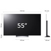 Miniatura prodotto OLED evo 55'' Serie C3 OLED55C34LA, TV 4K, 4 HDMI, SMART TV 2023