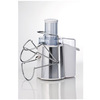 Miniatura prodotto 173 Centrika Metal - Centrifuga per estrarre succo di frutta e verdura - Beccuccio salvagoccia - Acciaio Inox - 700 Watt - Bianco e Argento