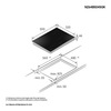Miniatura prodotto Samsung NZ64B5045GK Piano cottura a induzione 60cm Slim Fit Flex Zone, 4 zone cottura Limitatore di potenza WiFi
