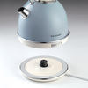 Miniatura prodotto 2877 Bollitore elettrico 1,7 Litri di Design - Infusi, tè e tisane - Autospegnimento - 2000 Watt - Acciaio Inox - Linea Vintage - Celeste