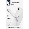 Miniatura prodotto Fine - iPhone SE (2022) / SE (2020) / 8 / 7 Cover in gomma morbida ultra sottile e trasparente