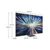 Miniatura prodotto Smart TV 65” QE65QN900DTXZT Neo QLED 8K Mini LED Graphite Black 2024, Processore NQ8 AI GEN3, 8K AI Upscaling Pro, Infinity Air Design, Dolby Atmos