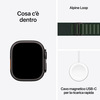 Miniatura prodotto Watch Ultra 2 GPS + Cellular 49mm Cassa Titanio Nero con Dark Green Alpine Loop - Medium