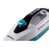 Miniatura prodotto 4175 Steam Mop Foldable 10 in 1, Scopa a Vapore Pieghevole, 1500 Watt, 10 funzioni in 1, Kit accessori, Capacità 350 cc, Bianco/Azzurro