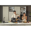 Miniatura prodotto HAF5TWA 011 6,5 L Indipendente 2000 W Friggitrice ad aria calda Nero