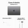 Miniatura prodotto MacBook Air 13": Chip Apple M2 con CPU 8-core e GPU 8‑core, 256GB SSD - Grigio siderale