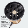 Miniatura prodotto Imetec Diffon Supreme, Diffusore ad Aria Calda per Capelli Ricci, Diffusore XL con 12 Dita, Tecnologia Ceramica&Argan Oil, 2 Velocità, 3 Temperature, Asciugatura Delicata