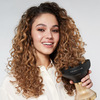 Miniatura prodotto Imetec Diffon Supreme, Diffusore ad Aria Calda per Capelli Ricci, Diffusore XL con 12 Dita, Tecnologia Ceramica&Argan Oil, 2 Velocità, 3 Temperature, Asciugatura Delicata