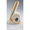 Miniatura prodotto 457 Gratì Waterproof - Grattugia elettrica Impermeabile - Senza filo - Lavabile sotto acqua corrente - 2 rulli Acciaio Inox - Bianco e Giallo