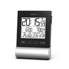 Miniatura prodotto Orologio/sveglia digitale Black Line radio-controllata, termometro, igrometro, nero