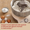 Miniatura prodotto CakeLover, Impastatrice Planetaria di 5L per Torte, Dolci, Pizza, Pane, Pasta – 1500 W, 6 Velocità, Ciotola in Acciaio Inox, Doppio Gancio, Fruste – Design Compatto, Ricettario Incluso