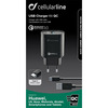 Miniatura prodotto USB Charger Kit 18W - USB-C - Huawei, Xiaomi, Wiko, Asus and other smartphone Caricabatterie da rete adattivo 18W con cavo USB-C