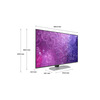 Miniatura prodotto Samsung TV QE43QN90CATXZT Neo QLED 4K, Smart TV 43" Processore Neural Quantum 4K, Dolby Atmos e OTS Lite, Carbon Silver 2023