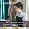Miniatura prodotto Sony LinkBuds Open – Auricolari Bluetooth True Wireless aperti - Suono trasparente, comfort per tutto il giorno 4,8 g, alta qualità del suono, IPX4, connessione Multipoint, batteria da 22 ore, iOS e Android – Black