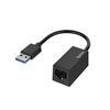 Miniatura prodotto Adattatore USB 3.0 M / 8p8c F (RJ 45), Fast Ethernet LAN 10/100/1000, Gigabit, nero