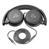 Miniatura prodotto Color Foldable Jack 3.5 Cuffie on-ear a filo, con connettore Aux 3.5 e microfono
