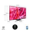 Miniatura prodotto Samsung TV QE55S90CATXZT OLED 4K, Smart TV 55" Processore Neural Quantum 4K, Dolby Atmos e OTS Lite, Titan Black 2023