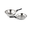 Miniatura prodotto Saltapasta/Wok 28cm Le Inoxidabili